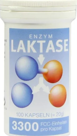 Laktase 3300 Fcc Enzym Kapseln 100 Stück