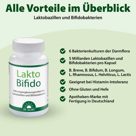 Lakto Bifido Dr.Jacob s 90 Kapseln