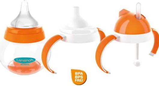 Lansinoh Momma 3-Stufen Trinkset 250 ml
