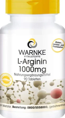 L-Arginin 1000 mg 90 Tabletten