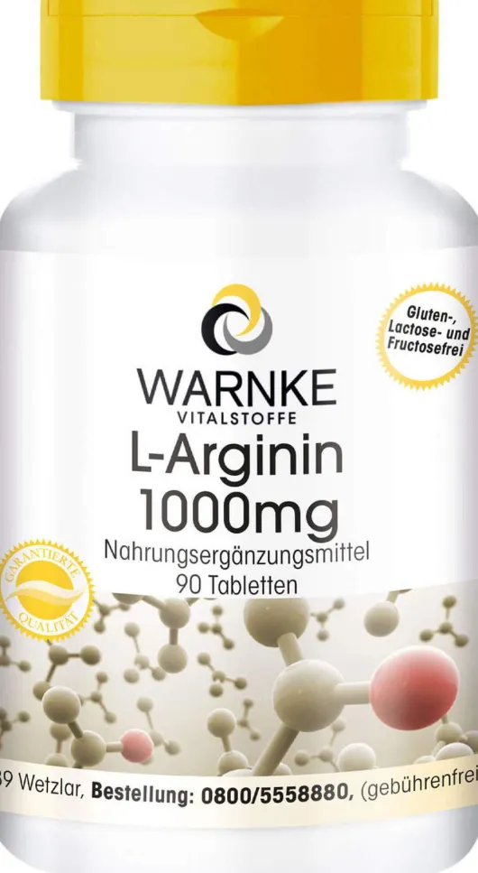 L-Arginin 1000 mg 90 Tabletten