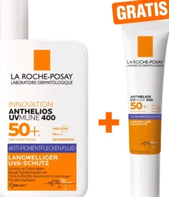 La Roche Posay Anthelios Anti-Pigment LSF 50 Fluid 50 ml + gratis Anthelios Anti-Pigment Fluid 15 ml