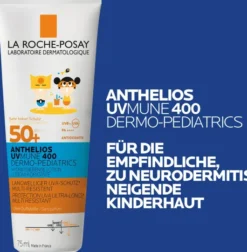 La Roche Posay Anthelios Dermo-Kids Hydratisierende Milch UVMune LSF50 75 ml