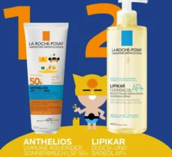 La Roche Posay Anthelios Dermo-Kids Hydratisierende Milch UVMune 400 LSF50 250 ml