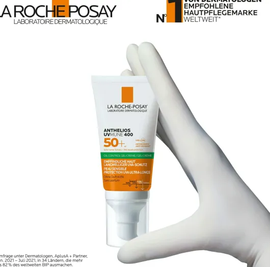 La Roche Posay Anthelios Oil Control Gel-Creme UV Mune 400 LSF 50+ 50 ml