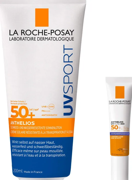 La Roche Posay Anthelios Pro Sport Wet Skin Gel LSF50+ 200 ml + gratis La Roche Posay Anthelios Anti-Pigment Fluid 15 ml