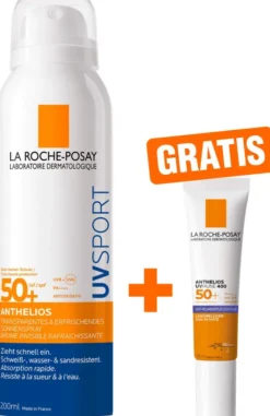 La Roche Posay Anthelios Pro Sport Mist LSF 50+ 200 ml + gratis La Roche Posay Anthelios Anti-Pigment Fluid 15 ml