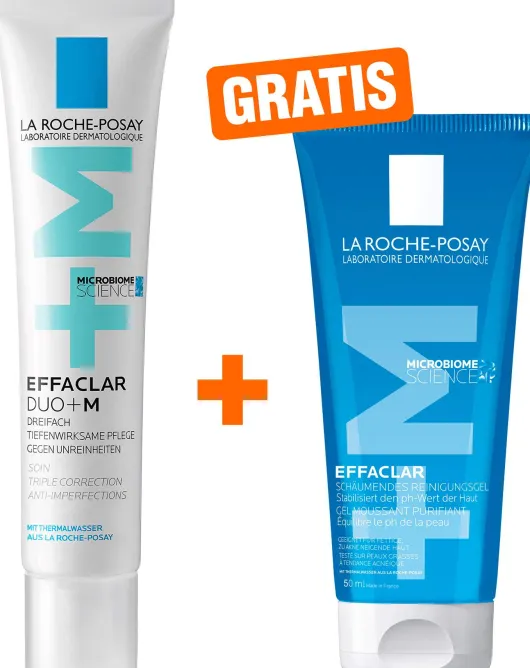La Roche Posay Effaclar Duo+ M Creme 40 ml + gratis La Roche Posay Effaclar Gel 50 ml
