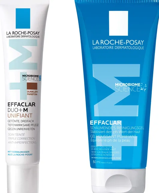 La Roche Posay Effaclar Duo+M Unifiant dunkel 40 ml + gratis Effaclar Gel mini 50 ml