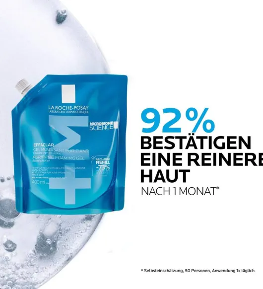 La Roche Posay Effaclar Foaming Gel Nachfüllpack 400 ml