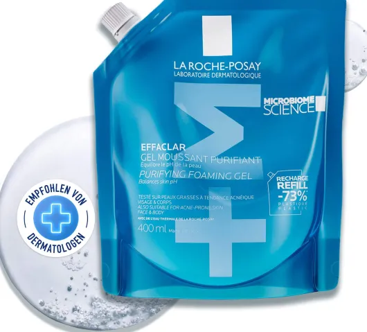 La Roche Posay Effaclar Foaming Gel Nachfüllpack 400 ml
