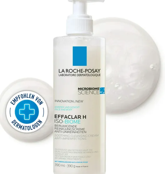 La Roche Posay Effaclar H Iso-Biome Reinigungscreme 390 ml