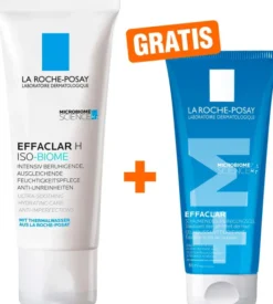 La Roche Posay Effaclar H Iso-Biome Feuchtigkeitspflege 40 ml + gratis Effaclar Gel 50 ml