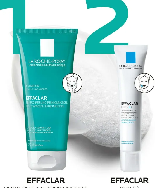 La Roche Posay Effaclar Mikro-Peeling Reinigungsgel 200 ml