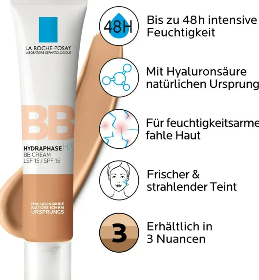 La Roche Posay Hydraphase Ha Bb Cream Mittel 40 ml
