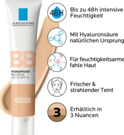 La Roche Posay Hydraphase Ha Uv Bb Cream Hell 40 ml