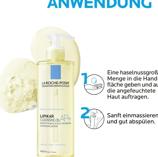 La Roche Posay Lipikar Dusch- und Badeöl AP+ 400 ml