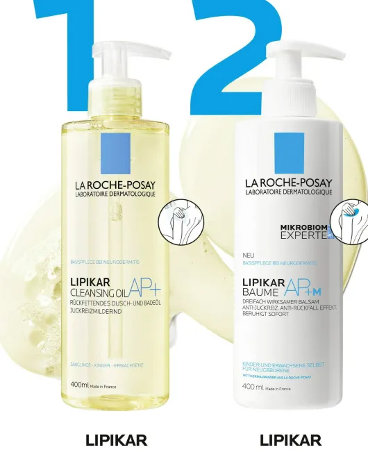 La Roche Posay Lipikar Dusch- und Badeöl AP+ 400 ml