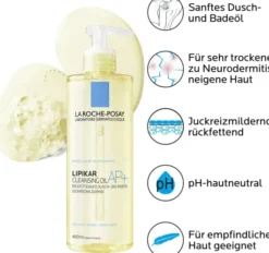La Roche Posay Lipikar Dusch- und Badeöl AP+ 400 ml