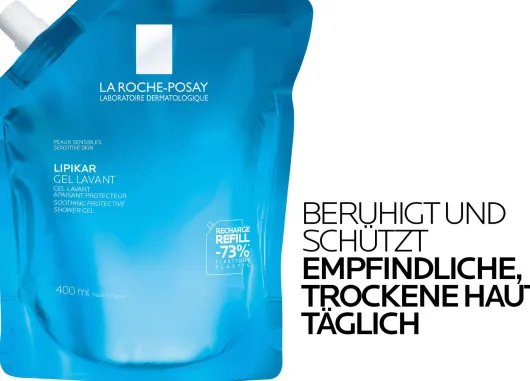 La Roche Posay Lipikar Gel Lavant Nachfüllpack 400 ml