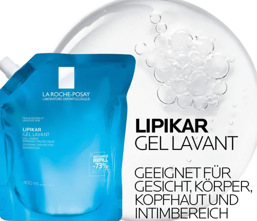 La Roche Posay Lipikar Gel Lavant Nachfüllpack 400 ml