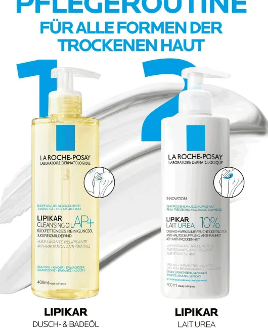 La Roche Posay Lipikar Lait Urea 10% 400 ml Milch