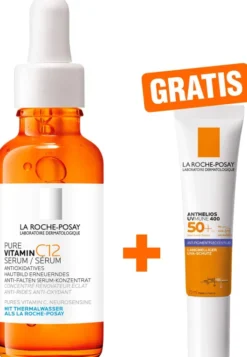 La Roche Posay Pure Vitamin C12 Serum 30 ml + gratis Anthelios Anti-Pigment Fluid 15 ml