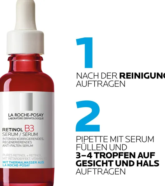 La Roche Posay Retinol B3 Serum 30 ml + gratis Hyalu B5 Serum 10 ml