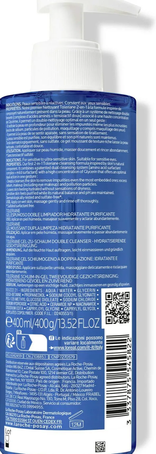 La Roche Posay Toleriane Double Cleanser 400 ml