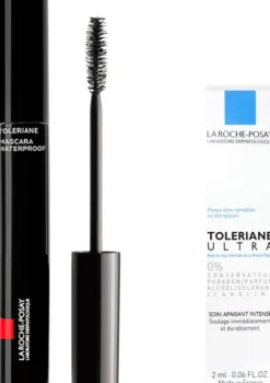 La Roche Posay Toleriane Mascara Waterproof schwarz 7,6 ml + gratis Roche Posay Toleriane Dermallergo Augencreme 2 ml