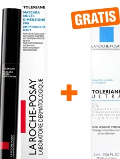 La Roche Posay Toleriane Mascara Multi Dimension 7,2 ml + gratis La Roche Posay Toleriane Dermallergo Augencreme 2 ml