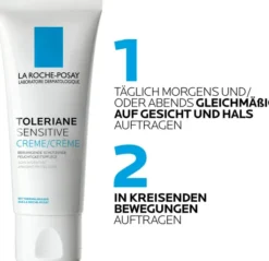 La Roche Posay Toleriane Sensitive Creme 40 ml + gratis Dermallergo Augencreme 2 ml