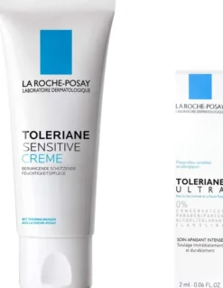 La Roche Posay Toleriane Sensitive Creme 40 ml + gratis Dermallergo Augencreme 2 ml