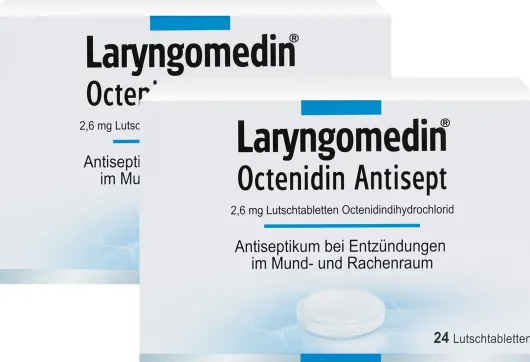Laryngomedin Octenidin Antisept 2 x 24 Lutschtabletten