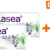 Lasea 2 x 56 Weichkapseln + gratis Lasea Lavendel Handcreme