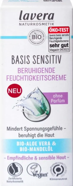 Lavera Basis Sensitiv Beruhigende Feuchtigkeitscreme 50 ml