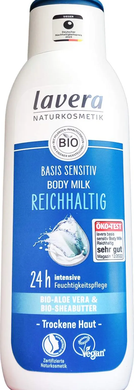 Lavera Basis Sensitiv Bodymilk Reichhaltig 250 ml