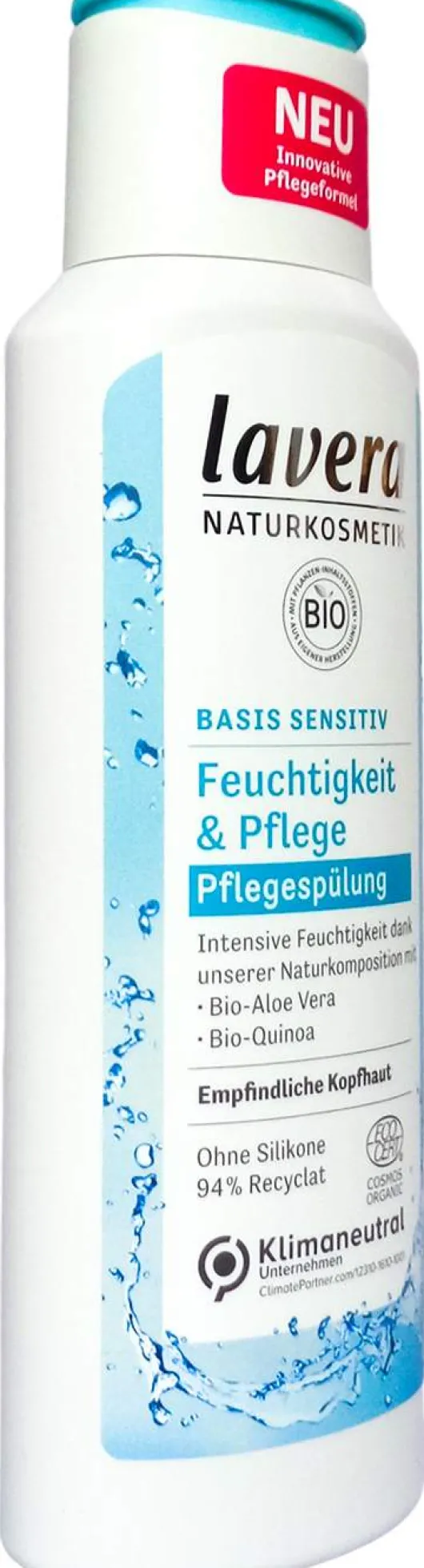 Lavera Basis Sensitiv Feuchtigkeit Spülung 200 ml