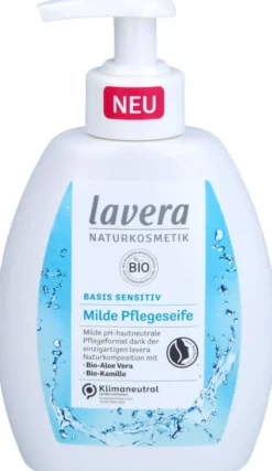 Lavera Basis Sensitiv Milde Pflegeseife 250 ml