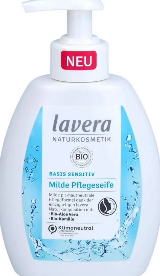 Lavera Basis Sensitiv Milde Pflegeseife 250 ml