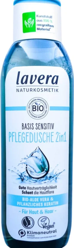 Lavera Basis Sensitiv Pflegedusche 2 in 1 250 ml