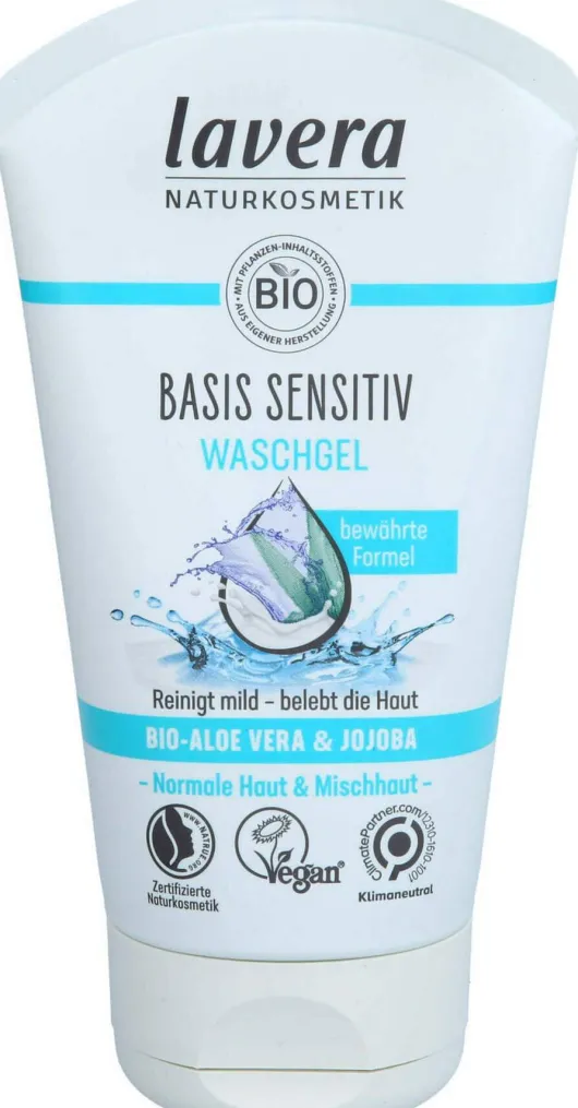 Lavera Basis Sensitiv Waschgel 125 ml