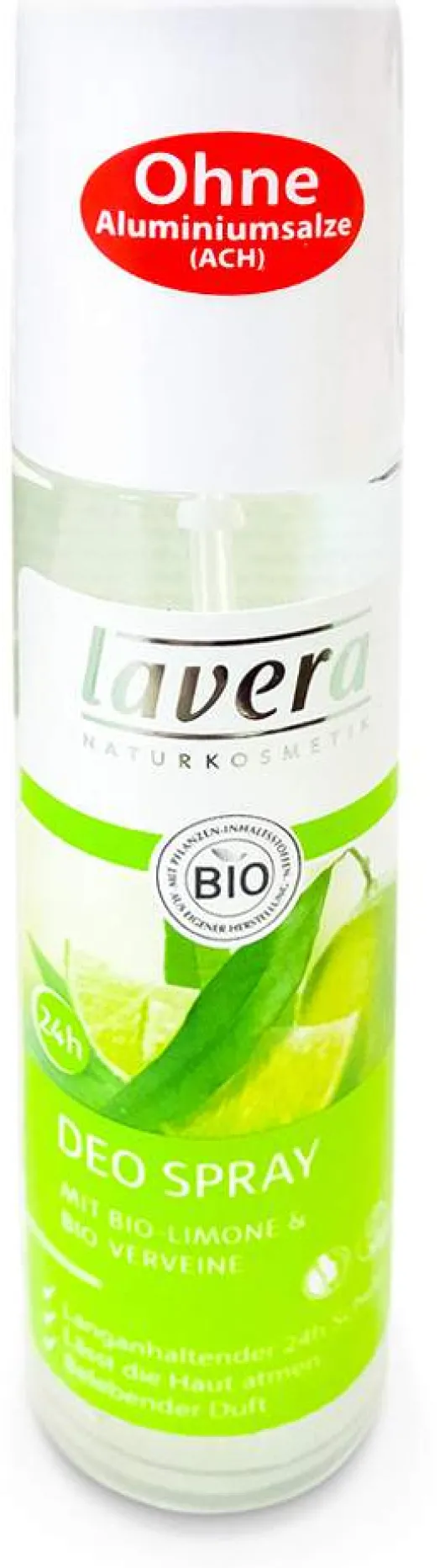Lavera Deo Spray Bio Limone und Bio Verveine 75 ml Spray