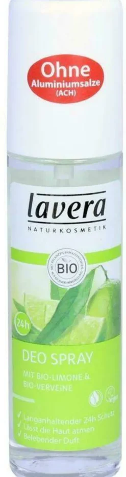 Lavera Deo Spray Bio Limone und Bio Verveine 75 ml Spray