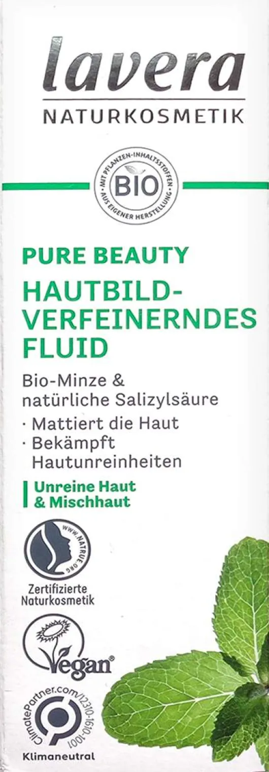 Lavera Pure Beauty Hautbildverfeinerndes Fluid 50 ml