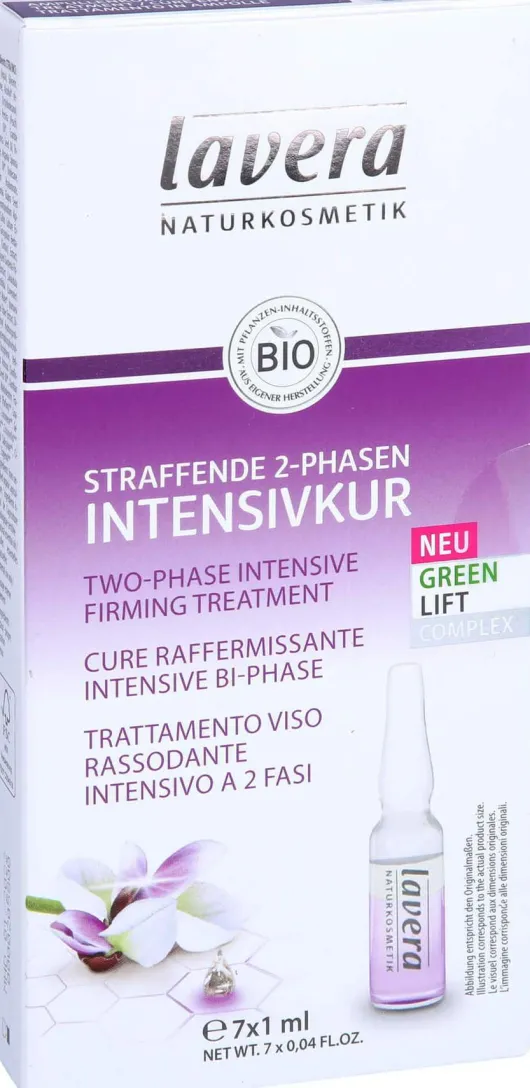 Lavera Straffende 2 Phasen Intensivkur Karanja 7 X 1 ml Ampullen