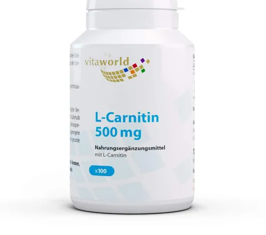 L - Carnitin 500 mg 100 Kapseln