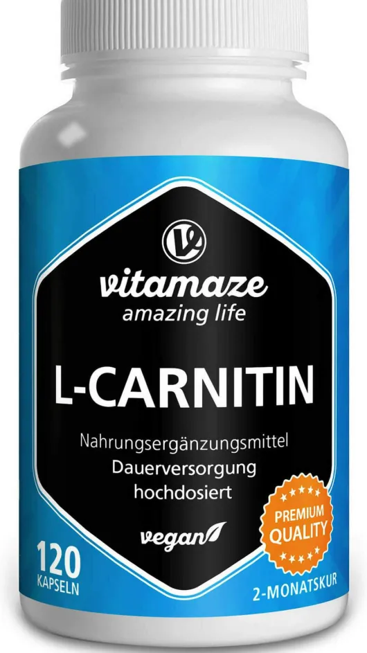 L-Carnitin 680 mg Vegan 120 Kapseln