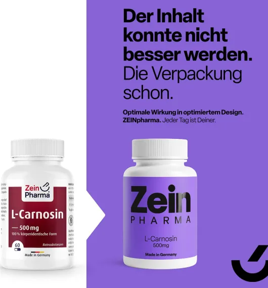 L - Carnosin 500 mg 60 Kapseln