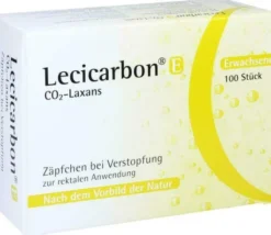 Lecicarbon E Co2 Laxans Erwachsenensuppositorien 100 Stück